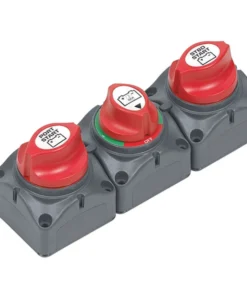 BEP MARINE Twin Engine, Two-Bank Battery Switch Cluster