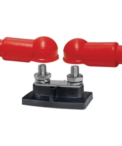 BLUE SEA SYSTEMS PowerBar Dual Bus Bar 200A, w/Insulator Covers