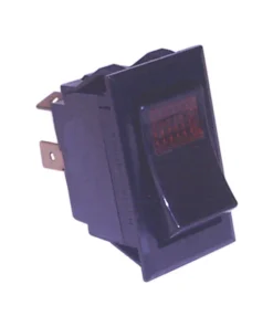 SIERRA Rocker Switch Illuminated, Mom On-Off, SPST