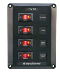 WEST MARINE DC Electrical Panels