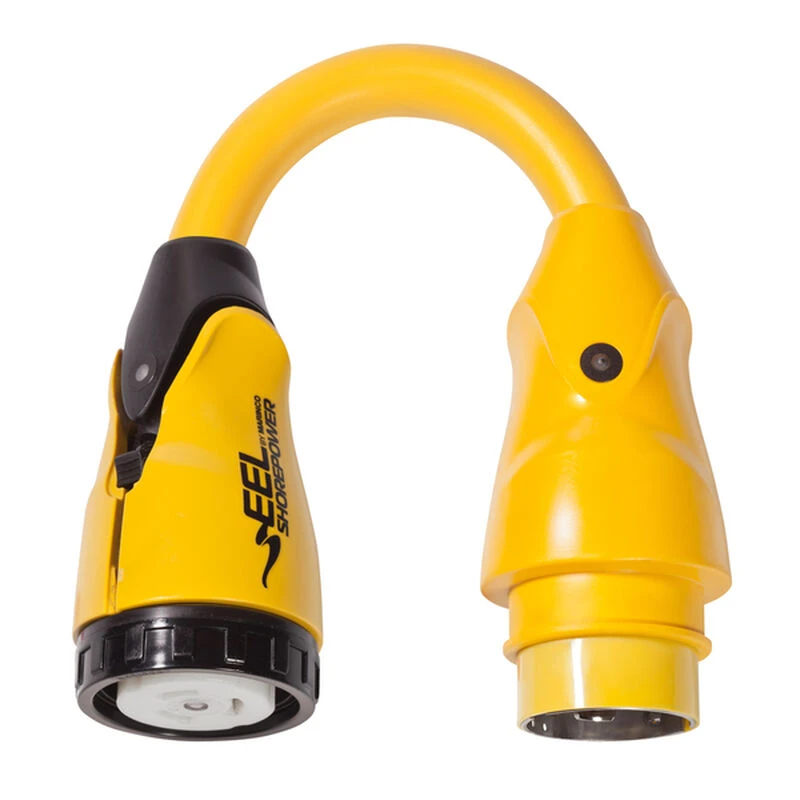 MARINCO EEL Pigtail Adapter, 50A 125/250V Male to 50A 125V Female 1 MARINCO EEL Pigtail Adapter, 50A 125/250V Male to 50A 125V Female