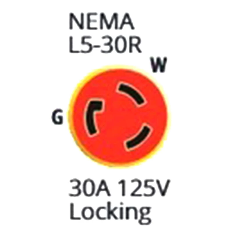 MARINCO 12' EEL ShorePower Cordset, 30A 125V, Yellow 3 MARINCO 12' EEL ShorePower Cordset, 30A 125V, Yellow - Image 3
