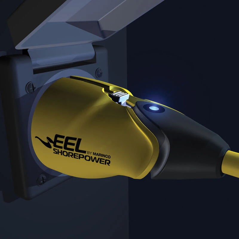 MARINCO 25' EEL ShorePower Cordset, 30A 125V, Yellow 2 MARINCO 25' EEL ShorePower Cordset, 30A 125V, Yellow - Image 2