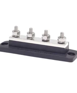 BLUE SEA SYSTEMS MaxiBus 250A Marine Busbar, 4 x 5/16 Stud