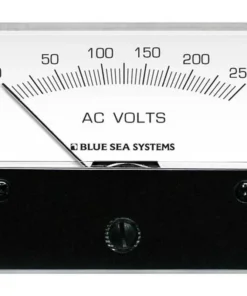 BLUE SEA SYSTEMS AC Voltmeter, 0 to 250V AC