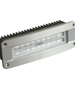 LUMITEC LIGHTING Maxillume2 Flush Mount LED Floodlight, Brushed Finish, White Dimming