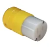 MARINCO Nylon Female Connector, 15A 125V, Yellow
