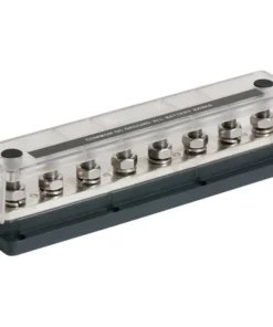 MARINCO 650A Pro Installer Heavy Duty Bus Bar, 8-Stud