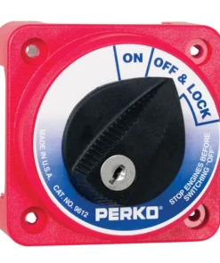 PERKO Compact Medium-Duty On/Off Battery Switch