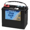 WEST MARINE Deep Cycle Flooded Marine Battery, 75 Amp Hours, Group 24