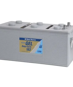 WEST MARINE Group 4D Gel Deep Cycle Marine Gel Battery, 183 Amp Hours