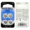 NITE IZE Nite Cell 3V Lithium Replacement Batteries, 4-Pack CR927