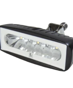 LUMITEC LIGHTING Caprera2 LED Floodlight, Black Case, White/Blue LED