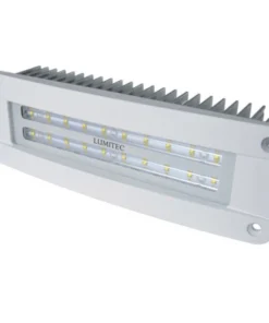 LUMITEC LIGHTING Maxillume2 Flush Mount LED Flood Light, White Finish, White Dimming