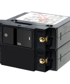 BLUE SEA SYSTEMS A-Series Flat Rocker Circuit Breakers, Double Pole -Marine Electrical Sale 16931800 LRG