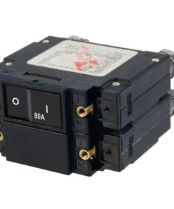 BLUE SEA SYSTEMS C-Series Double Pole Flat Rocker Circuit Breakers -Marine Electrical Sale 16932113 LRG
