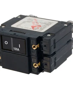 BLUE SEA SYSTEMS C-Series Double Pole Flat Rocker Circuit Breakers