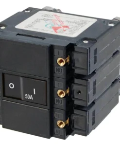 BLUE SEA SYSTEMS C-Series Triple Pole Flat Rocker Circuit Breakers -Marine Electrical Sale 16932188 1500