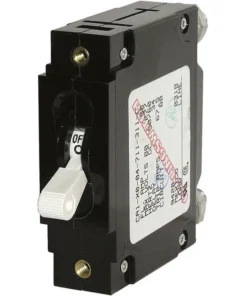 BLUE SEA SYSTEMS C-Series Single Pole White Toggle Circuit Breakers -Marine Electrical Sale 16932220 LRG
