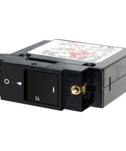 BLUE SEA SYSTEMS A-Series Restricted-Off Flat Rocker Circuit Breakers, Single Pole -Marine Electrical Sale 16932659 LRG