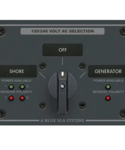 BLUE SEA SYSTEMS AC Source Selection Rotary Switch Panels -Marine Electrical Sale 16933111 1500.07092018030002