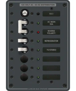 BLUE SEA SYSTEMS 2-Position ELCI Main 30A, 2 Poles