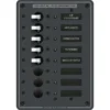 BLUE SEA SYSTEMS 8-Position AC Panel, European