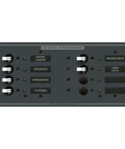 BLUE SEA SYSTEMS 8-Position AC Panel