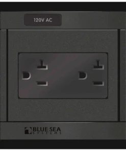 BLUE SEA SYSTEMS AC Dual Outlet 120V