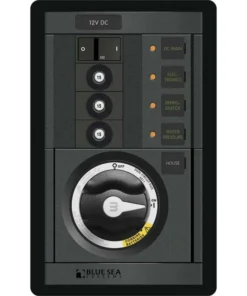BLUE SEA SYSTEMS M-Series Dual Circuit Plus Battery Switch Panel