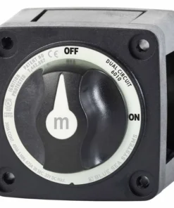 BLUE SEA SYSTEMS m-Series Mini Dual Circuit Battery Switch