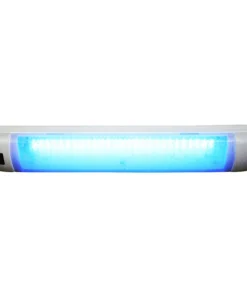 AQUA SIGNAL Maputo Rectangular LED, White/Blue w/ Rocker Switch