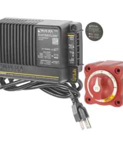BLUE SEA SYSTEMS Mini Add-A-Battery Plus Kit, 65A