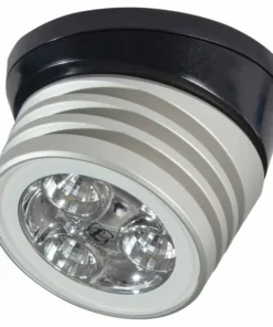 LUMITEC LIGHTING Zephyr LED Spreader/Deck Light, Brushed Black Base, White Non-Dimming -Marine Electrical Sale 17076282 3 1500