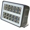 LUMITEC LIGHTING Maxillume h120 Trunnion Mount LED Floodlight, Black Housing, White Dimming