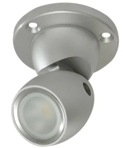 LUMITEC LIGHTING GAI2 LED Positionable Light with Heavy-Duty Base, Brushed Housing, Spectrum RGBW