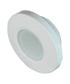 LUMITEC LIGHTING Orbit Flush Mount LED Down Light, White Housing, Spectrum RGBW