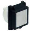 MARINCO Inlet, 30A 125V, Square, Black, OEM