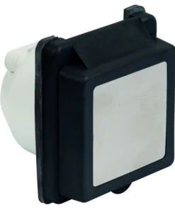 MARINCO Inlet, 30A 125V, Square, Black, OEM