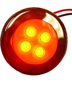 AQUA SIGNAL Bogota 4-LED Round Light -Marine Electrical Sale 17082843 LRG