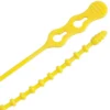 ANCOR 18" Yellow Beaded Cable Ties, 10-Pack