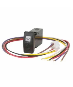 EXALTO CT41 Full-Function Electronic Wiper Control Switch for 1-Wiper 12/24V DC