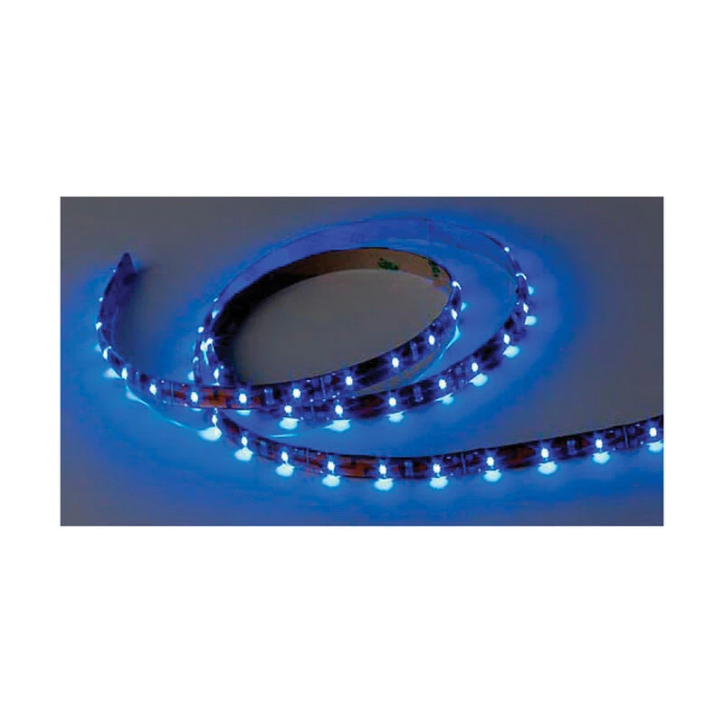 IMTRA CORPORATION Flexible LED Strip Tape 12V DC Blue 4' Length with Wire Leads IP65 1 IMTRA CORPORATION Flexible LED Strip Tape 12V DC Blue 4' Length with Wire Leads IP65