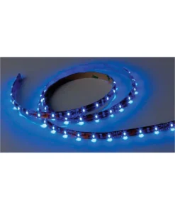 IMTRA CORPORATION Flexible LED Strip Tape 12V DC Blue 8' Length with Wire Leads IP65
