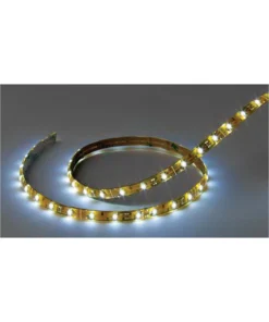 IMTRA CORPORATION Flexible LED Strip Tape 12V DC Cool White 8' Length with Wire Leads IP65
