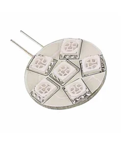 IMTRA CORPORATION Mini LED Replacement Bulb Red 10 to 30V DC 1.5 Watts Directional G4 Socket Side Pin