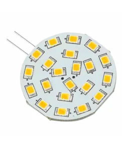 IMTRA CORPORATION Corona LED Replacement Bulb Warm White 10 to 30V DC 3 Watts G4 Socket Side Pin