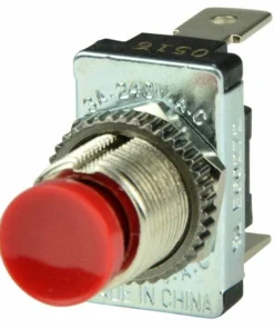 BEP MARINE Momentary Contact Switch, Off/(On), SPST
