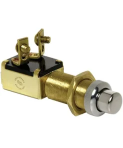 BEP MARINE Push Button Switch Off/(On) 2 Position, SPST