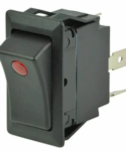BEP MARINE Rocker Switch, One LED, Off/On, SPST